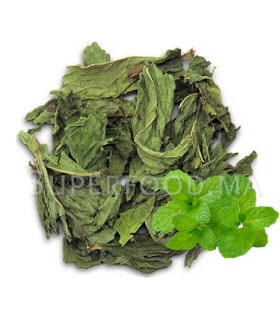 Menthe verte séchée au Maroc نعناع اخضر جاف