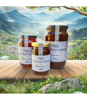 Miel des montagnes au Maroc عسل الأعشاب الجبلية