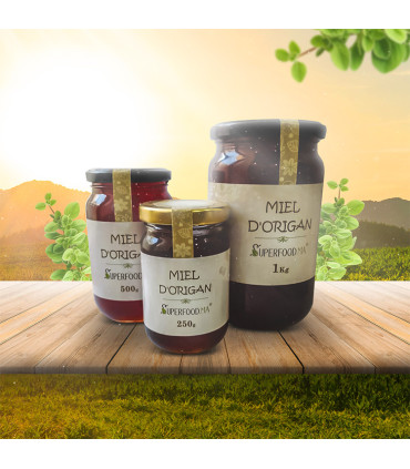 Miel d'Origan au Maroc عسل الزعتر