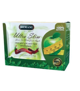 Thé Ultra Slim pomme tisane minceur HEMANI  شاي التنحيف بالتفاح هيماني