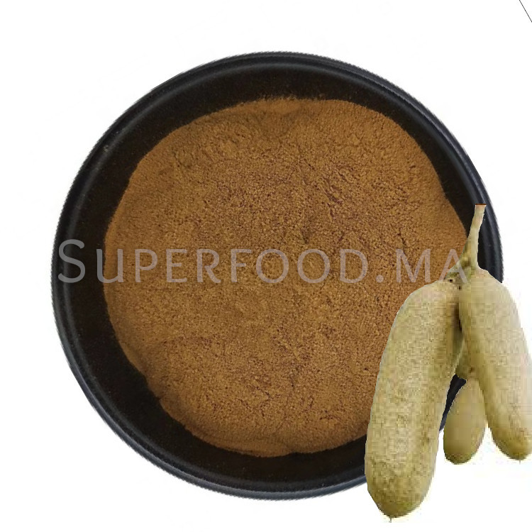 Poudre de Kigelia Africana au Maroc. Raffermissante & Tonifiante Naturelle كيجاليا