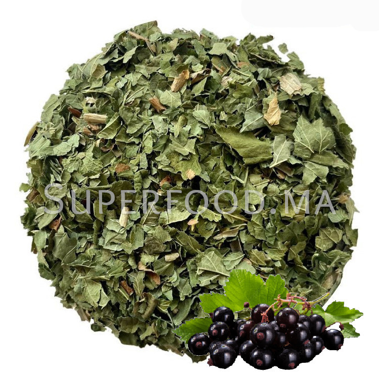 Feuilles de Cassis Séchées 100% Naturelles  ورق الكسيس ورق التوت الأسود