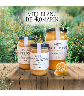 Miel Blanc de Romarin au Maroc العسل الأبيض - إكليل الجبل