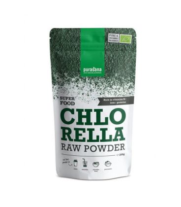 Poudre de Chlorella Bio Purasana 200 g  مسحوق كلوريلا العضوي