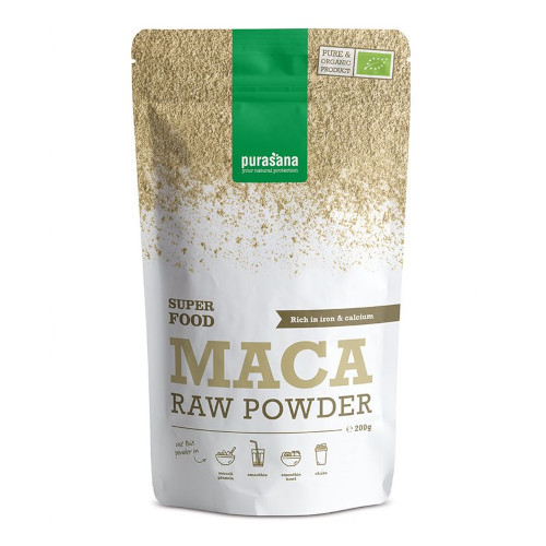 Poudre de Maca Bio Purasana 200 g  مسحوق ماكا العضوي بوراسانا