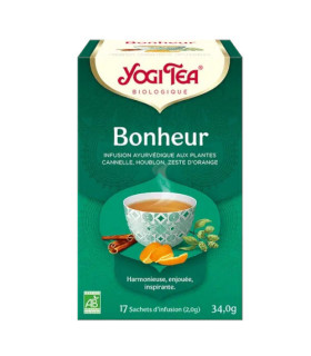 Infusion Bonheur Yogi Tea Bio  شاي الأعشاب  السعادة