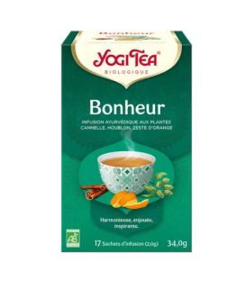 Infusion Bonheur Yogi Tea Bio  شاي الأعشاب  السعادة