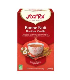 Infusion « Bonne Nuit – Rooibos Vanille » – Yogi Tea Bio / شاي « ليلة سعيدة – روويبوس فانيلا