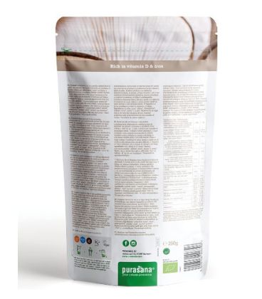 PURASANA Poudre de Champignons Bio 250g مسحوق الفطر بوراسانا