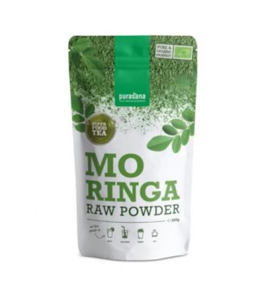 PURASANA Poudre de Moringa Bio 200g  مسحوق المورينغا العضوي بوراسانا