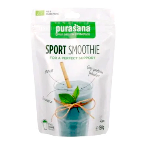 PURASANA Sport Smoothie Shake Bio 150g  مشروب السموذي الرياضي العضوي بوراسانا