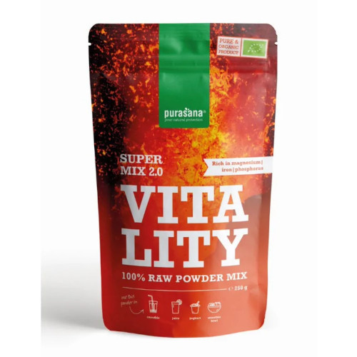 PURASANA Vitality Mix Bio 250g  خليط الحيوية العضوي بوراسانا