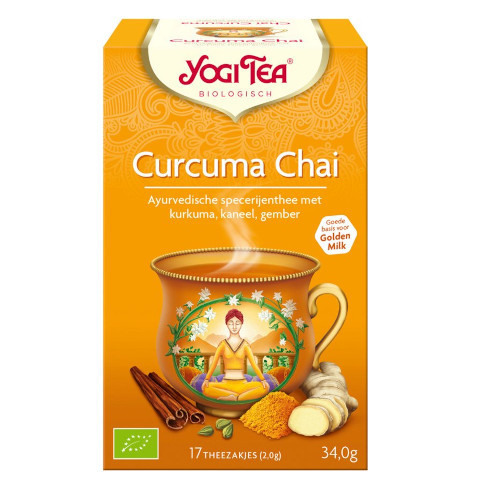 Yogi Tea Curcuma Chai شاي يوغي بالكركم