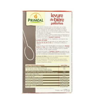 Priméal Levure de Bière Maltée en Paillettes 175 g خميرة البيرة المجففة في رقائق