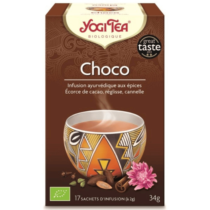 YOGI Tisane BIO CHOCO يوجي شوكولا