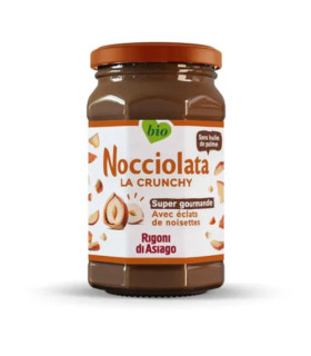 Nocciolata Pâte à Tartiner Noisette Crunchy 250G Bio نوتيولاتا كريمية بالبندق مقرمشة عضوي