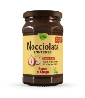 Nocciolata Pâte à Tartiner Noisette L’Intense Sans Lactose 250G Bio كريمية بالبندق المكثف خالية من اللاكتوز عضوي
