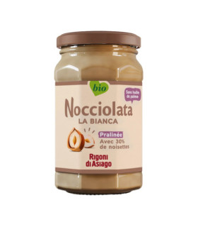 Nocciolata Pâte à Tartiner Noisette Bianca 250G Bio  نوتيولاتا كريمية بالبندق البيضاء عضوي