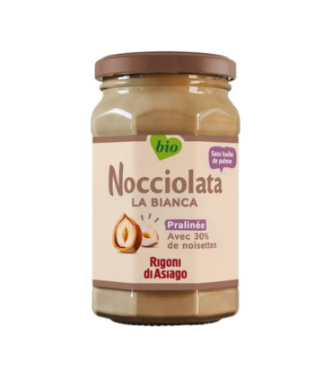 Nocciolata Pâte à Tartiner Noisette Bianca 250G Bio  نوتيولاتا كريمية بالبندق البيضاء عضوي