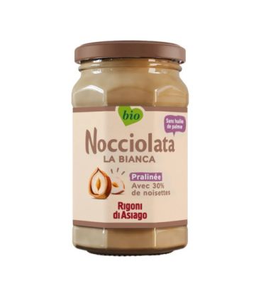 Nocciolata Pâte à Tartiner Noisette Bianca 250G Bio  نوتيولاتا كريمية بالبندق البيضاء عضوي