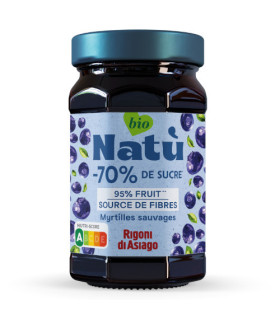 NATU Préparation 100% Fruits Myrtille 240G  ناتو تحضير 100٪ فواكه بالتوت الأزرق