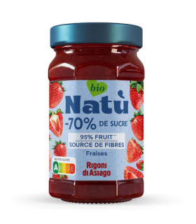 NATU PRÉPARATION 100% FRUITS FRAISE Bio 240G  تحضير بالفراولة 100% فواكه