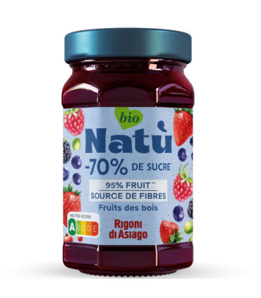 NATU PRÉPARATION 100% FRUITS DES BOIS 240G تحضير بالفواكه الحمراء 100% فواكه