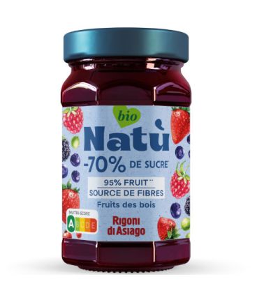 NATU PRÉPARATION 100% FRUITS DES BOIS 240G تحضير بالفواكه الحمراء 100% فواكه