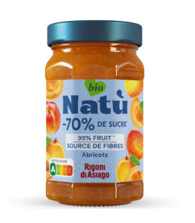 NATU PRÉPARATION 100% FRUITS ABRICOT 240G  تحضير بالمشمش 100% فواكه
