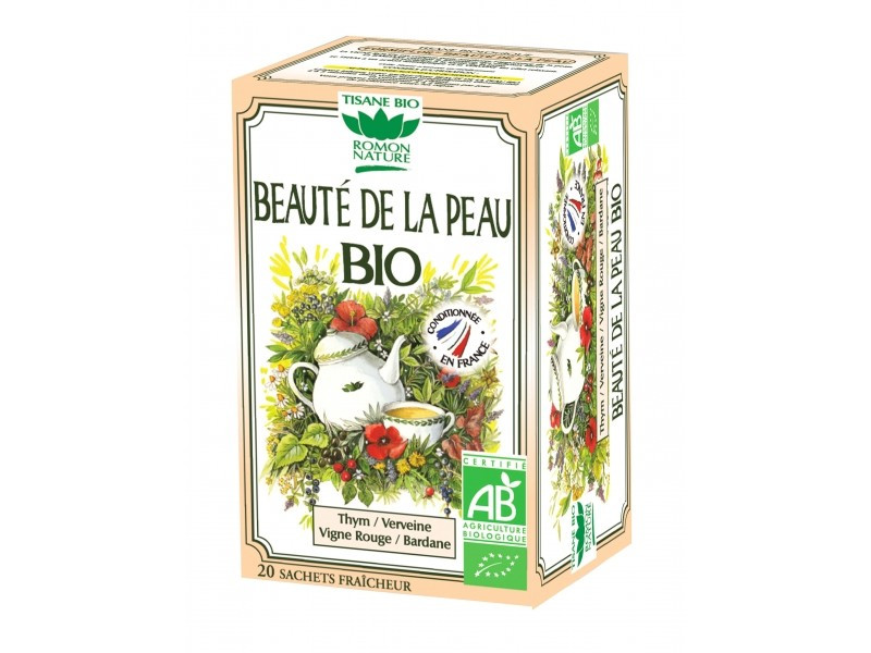 Romon Nature Infusion Beauté de la Peau 20 sachets (20 × 1,6 g)  رومون ناتور نقيع جمال البشرة