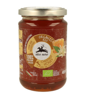 Alce Nero Miel de Châtaignier 400 g : العسل العضوي من الكستناء