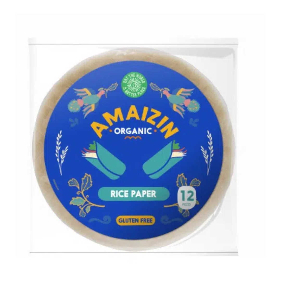 Amaizin Feuilles de Riz Sans Gluten 110 g أوراق أرز خالية من الغلوتين