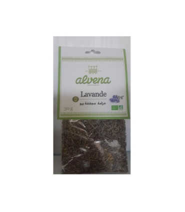 Alvena Lavande PAM Séchées 30 g Produit Certifié: