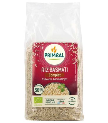 Priméal Riz basmati complet bio 500 g الأرز بسمتي الكامل