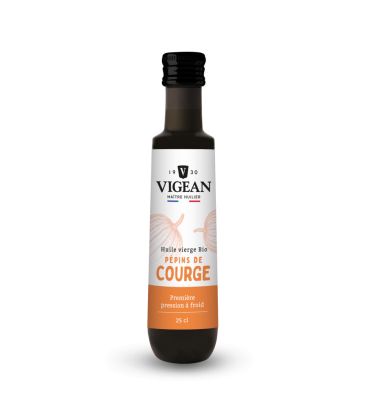 Vigean Huile de Pépins de Courge vierge bio 250 ml زيت بذور اليقطين البكر