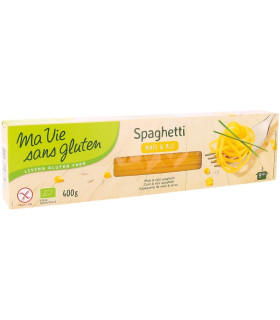 Ma Vie Sans Gluten Spaghettis Maïs & Riz 400 g سباغيتي الذرة و الأرز