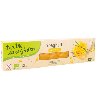 Ma Vie Sans Gluten Spaghettis Maïs & Riz 400 g سباغيتي الذرة و الأرز