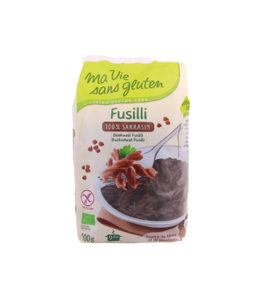 Ma Vie Sans Gluten Fusillis Sarrasin bio 500 g