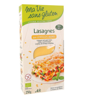 Ma Vie Sans Gluten Lasagnes lentilles jaunes 250 g لازانيا العدس الأصفر