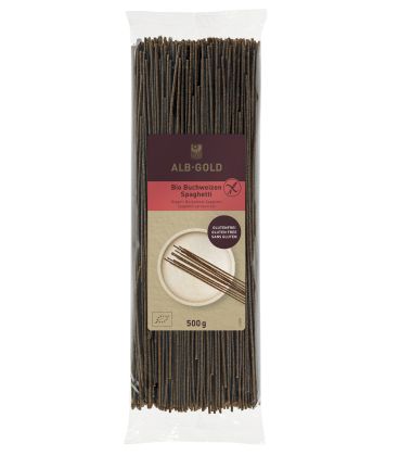ALB Gold Spaghettis Sarrasin 500 g (Sans Gluten) سباغيتي الحنطة السوداء