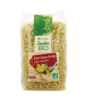 Jardin Bio Fusillis Demi-Complets Cuisson Rapide 500g فيوسيلي نصف كاملة طهي سريع