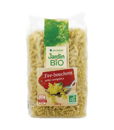 Jardin Bio Fusillis Demi-Complets Cuisson Rapide 500g فيوسيلي نصف كاملة طهي سريع