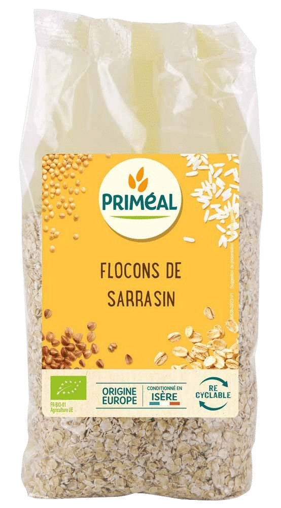 Priméal Flocons de Sarrasin Bio 350 g  قائق الحنطة السوداء العضوية