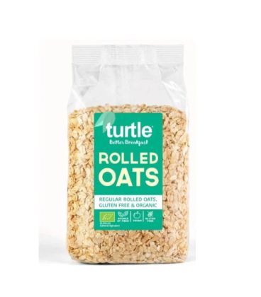 TURTLE FLOCONS D'AVOINE SANS GLUTEN 1KG رقائق الشوفان خالية من الغلوتي