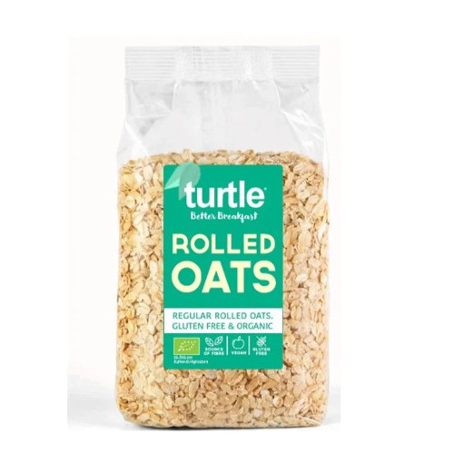 TURTLE FLOCONS D'AVOINE SANS GLUTEN 1KG رقائق الشوفان خالية من الغلوتي