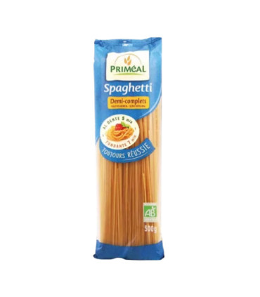 Priméal Spaghettis Demi-Complets 500 g سباغيتي نصف كاملة