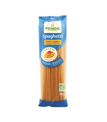 Priméal Spaghettis Demi-Complets 500 g سباغيتي نصف كاملة