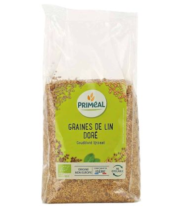 Priméal Graines de Lin Doré 500 g بذور الكتان الذهبي بريميال