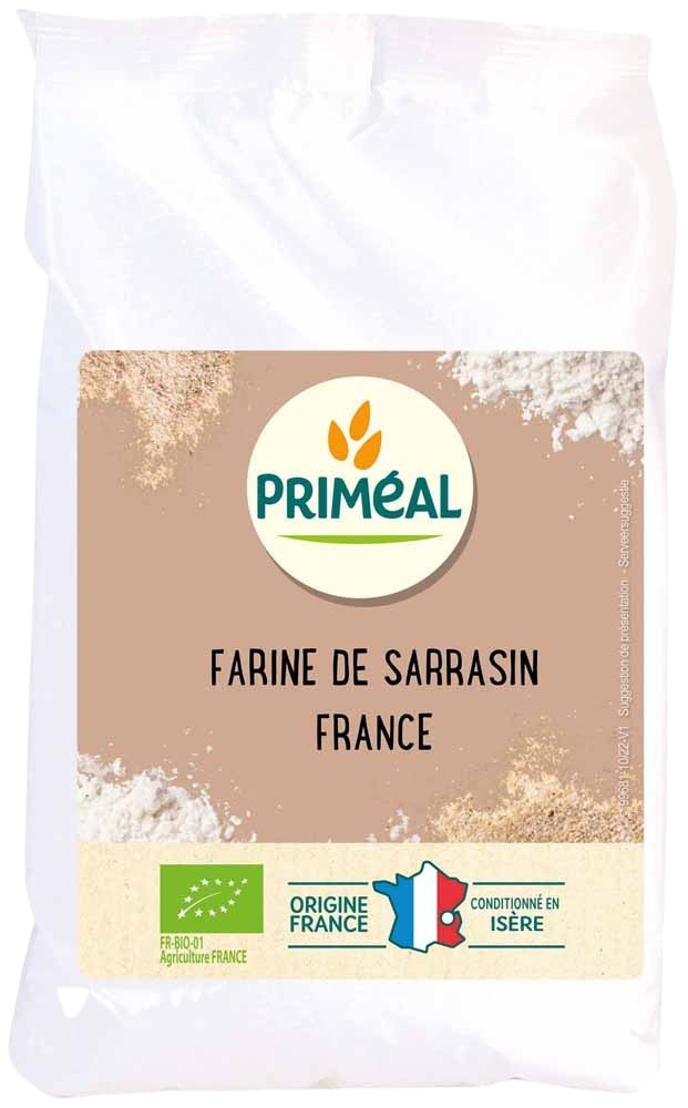 Priméal Farine de Sarrasin Bio 1 kg طحين الحنطة السوداء