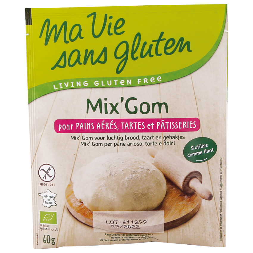 Ma Vie Sans Gluten Mix Gom Sans Gluten BIO 60 g  ميكس غوم